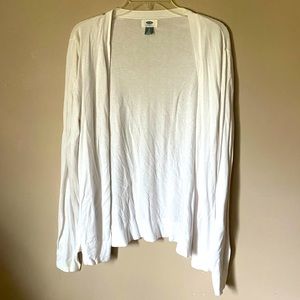 White Cardigan